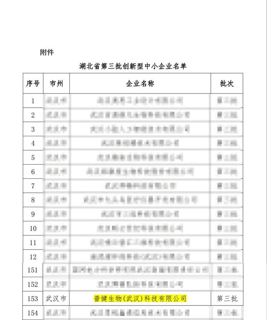 好事成雙|創(chuàng)新驅(qū)動科技力量！普健生物捷報頻傳，再次榮獲國家級和省級榮譽！