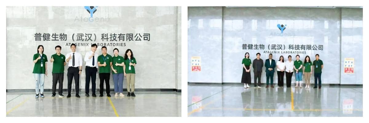 海外客戶走進(jìn)普健生物實(shí)驗(yàn)研發(fā)基地，為一站式蛋白抗體開發(fā)平臺點(diǎn)贊