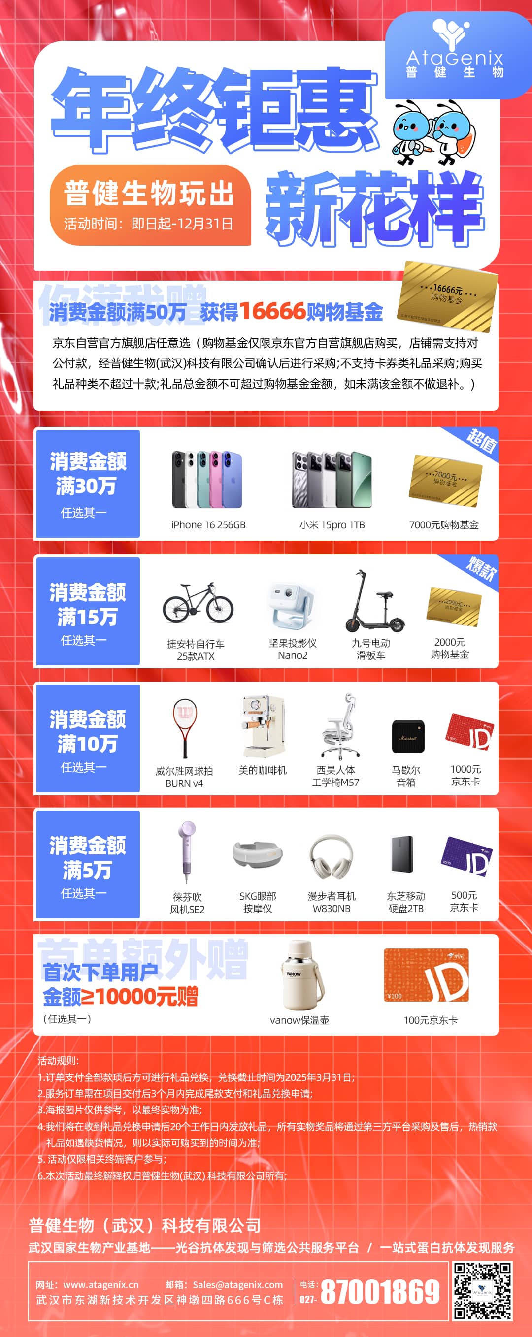 年終鉅惠，快來(lái)領(lǐng)取屬于你的16666元科研購(gòu)物金！