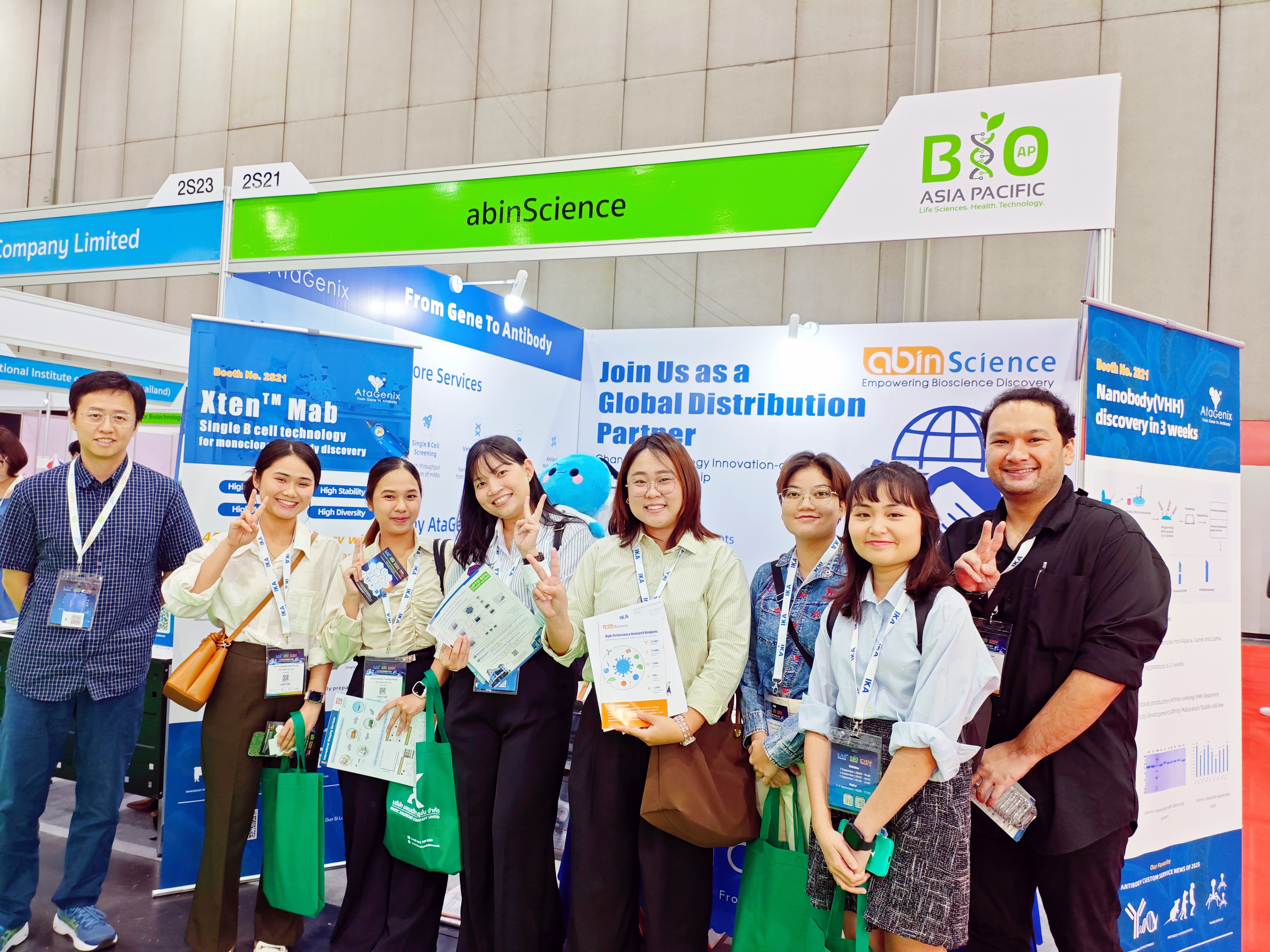 普健生物（AtaGenix）亮相Thailand LAB International 2025：抗體發(fā)現(xiàn)與蛋白表達技術引領生物技術創(chuàng)新